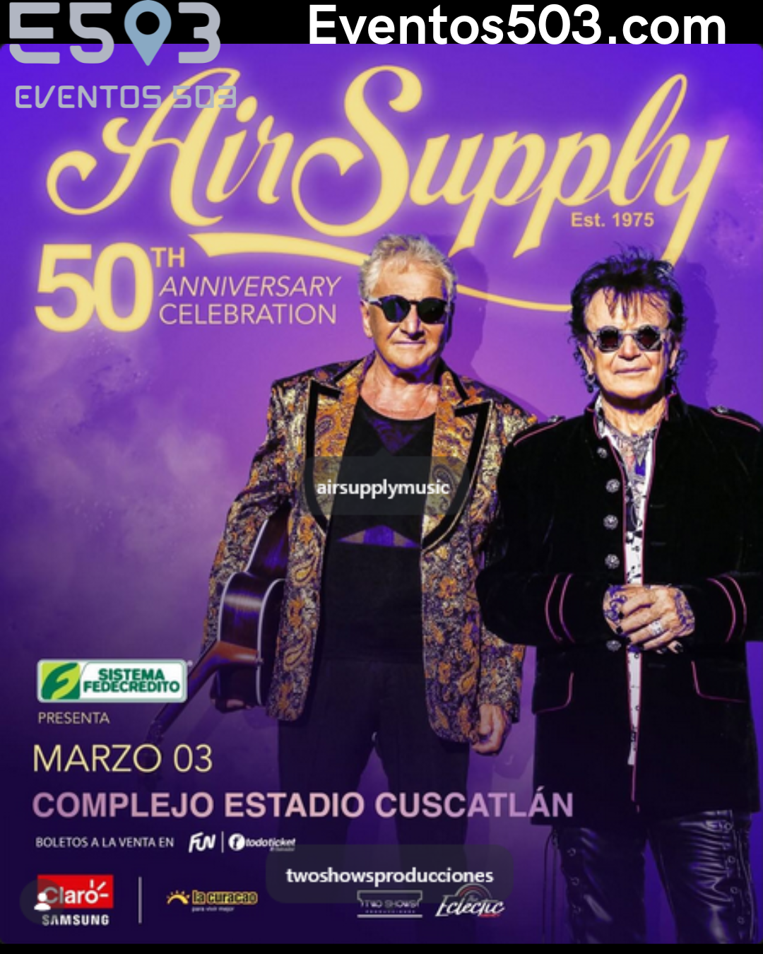 Air Supply 50th Aniversario