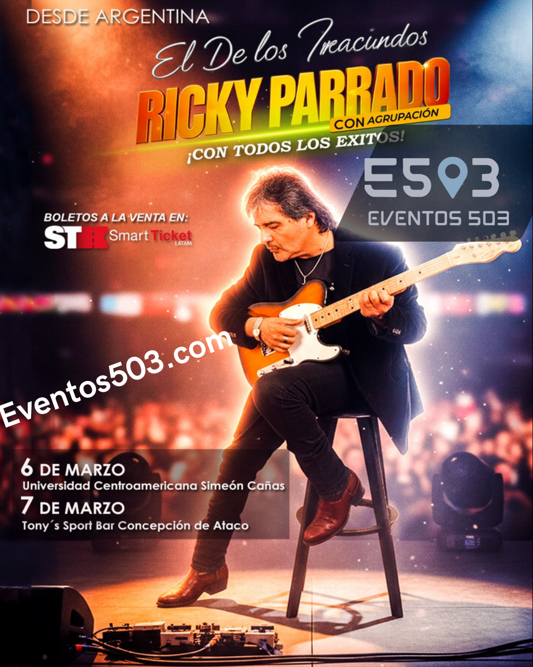 Ricky Parrado el de Los Iracundos