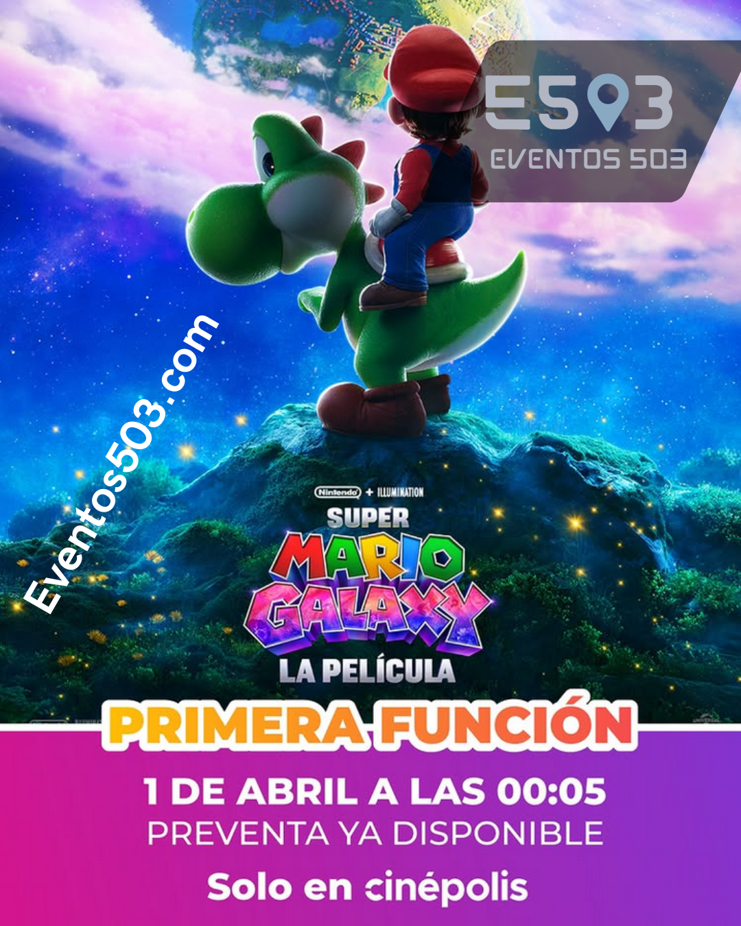 Super Mario Movie El Salvador